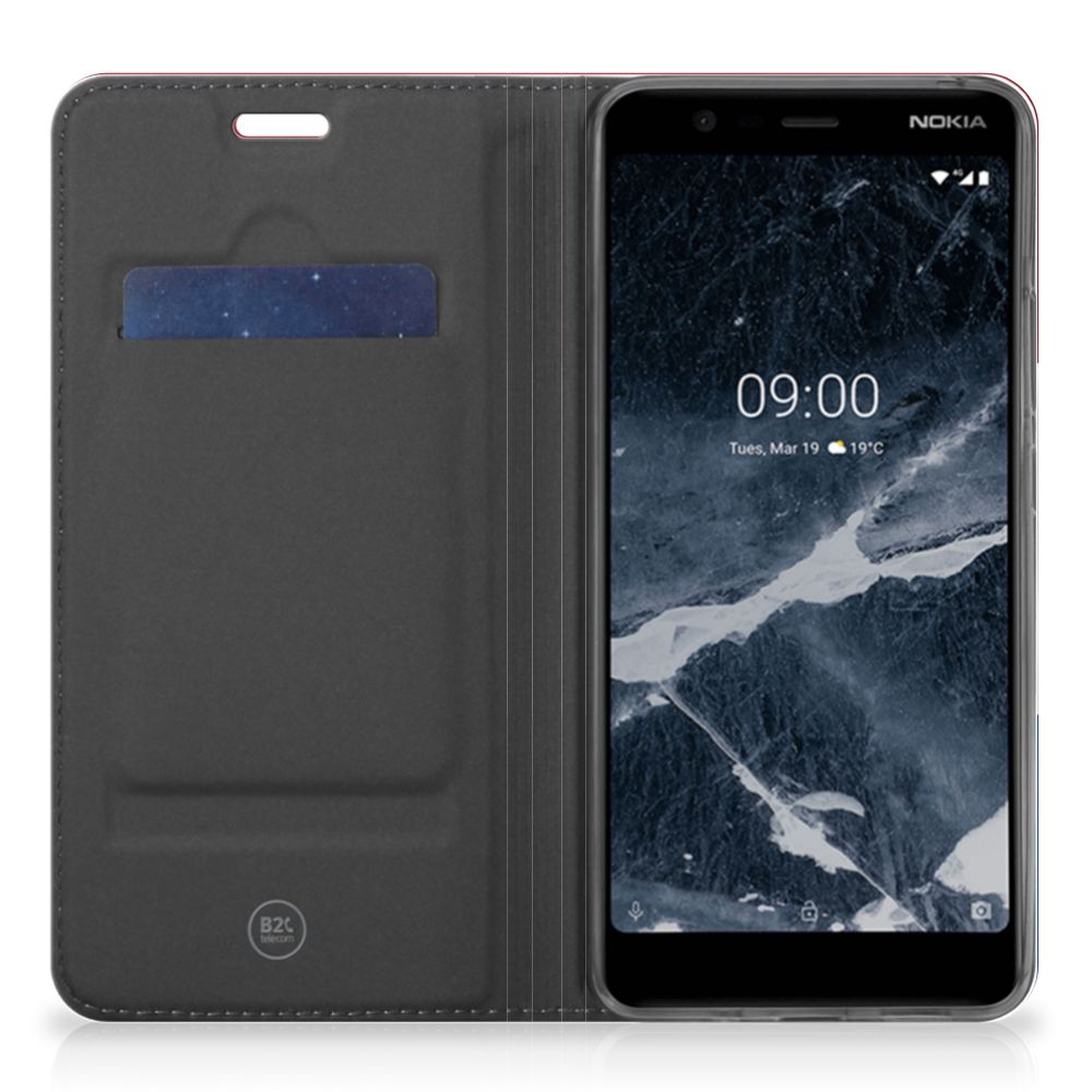 Nokia 5.1 (2018) Standcase Nederlandse Vlag - B2C Telecom
