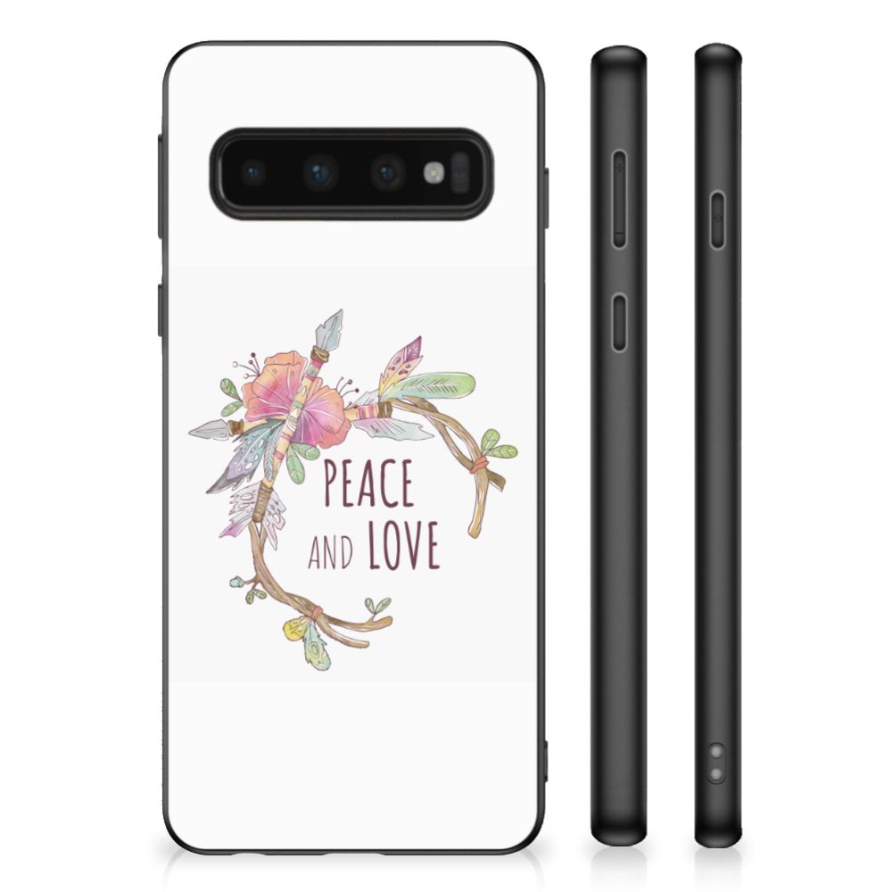 Samsung Galaxy S10 Bumper Hoesje Boho Text