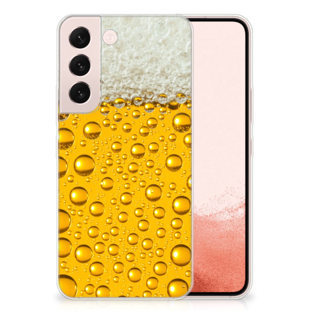 Samsung Galaxy S22 Siliconen Case Bier