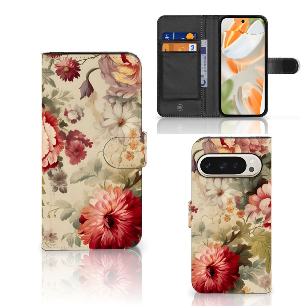 Hoesje voor Google Pixel 9 | 9 Pro Bloemen
