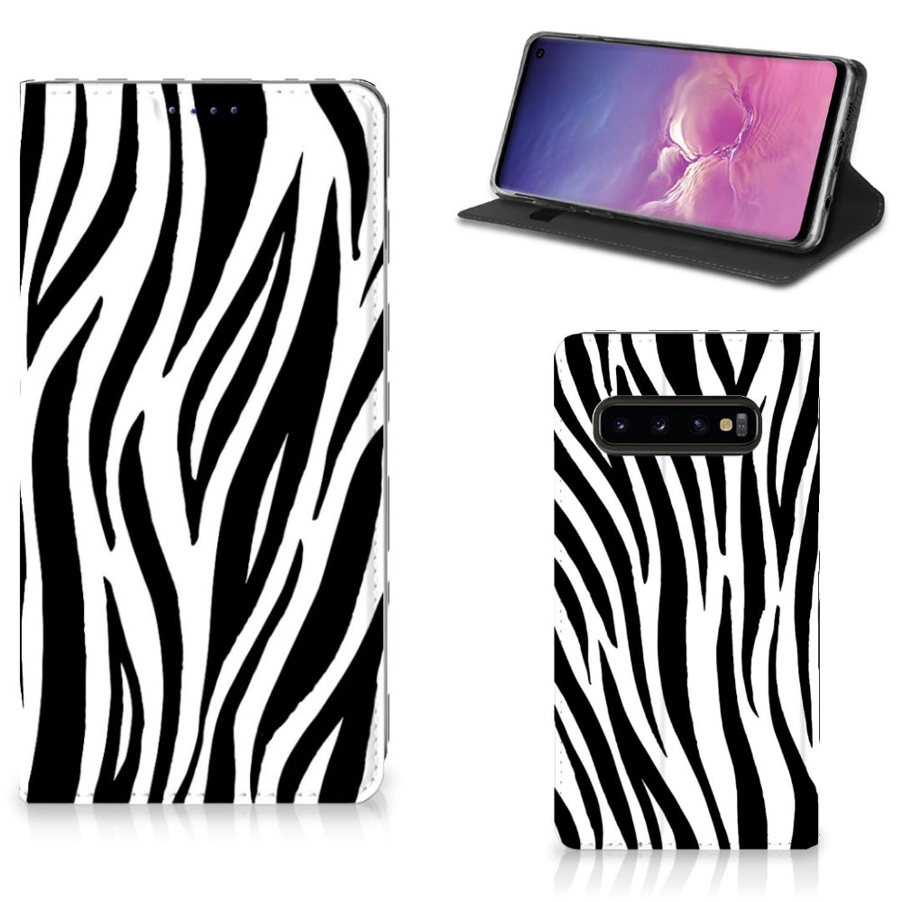 Samsung Galaxy S10 Hoesje maken Zebra