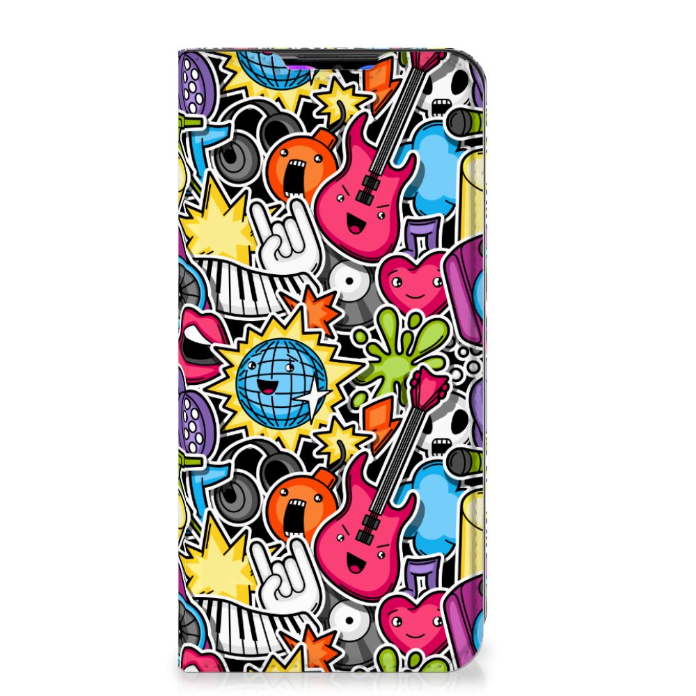 Xiaomi Redmi 9 Hippe Standcase Punk Rock - B2C Telecom