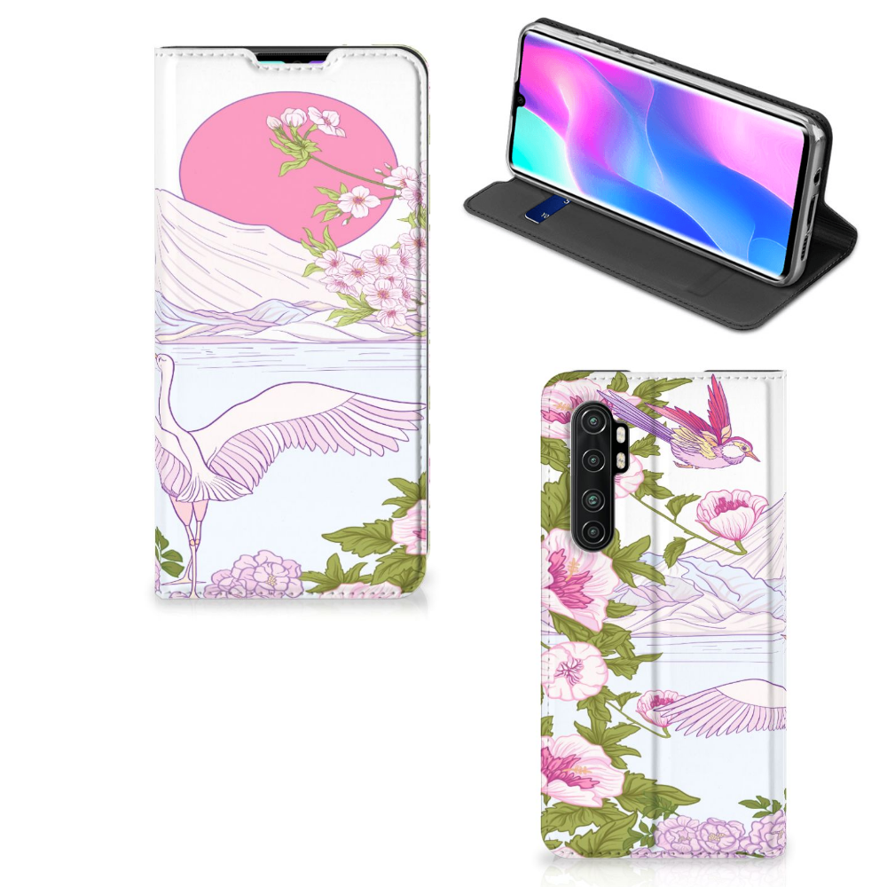 Xiaomi Mi Note 10 Lite Hoesje maken Bird Standing - B2C Telecom