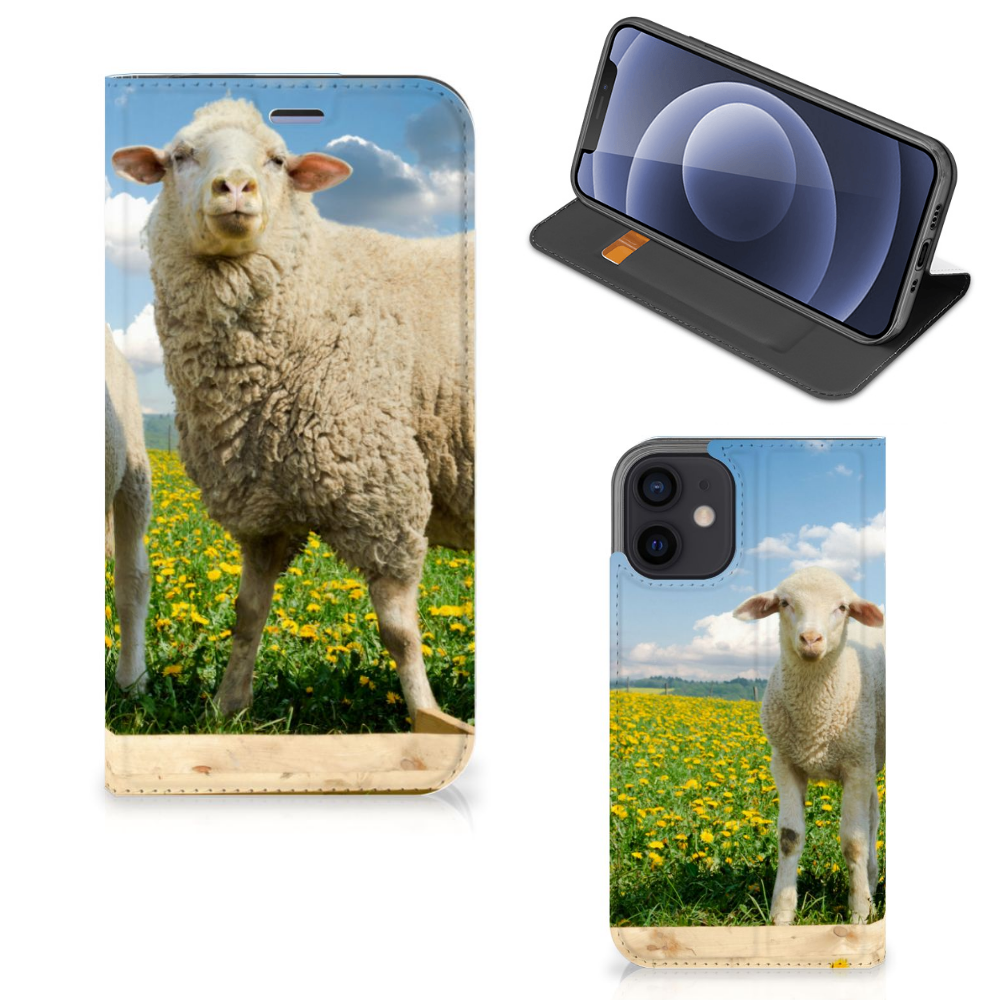 iPhone 12 Mini Hoesje maken Schaap en Lammetje - B2C Telecom