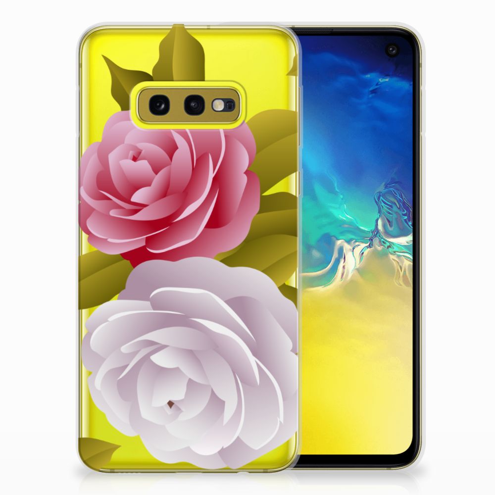 Samsung Galaxy S10e TPU Case Roses