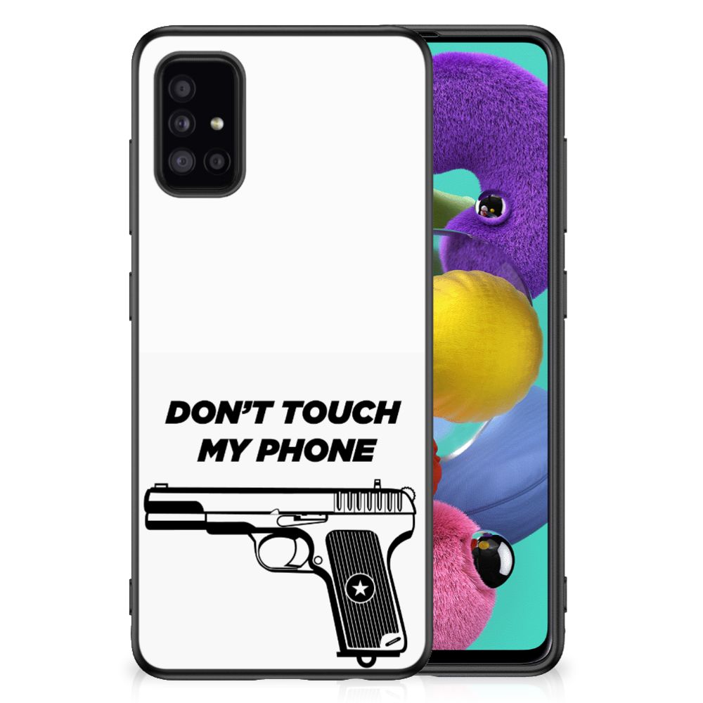 Samsung Galaxy A51 TPU Hoesje Pistol DTMP B2C Telecom