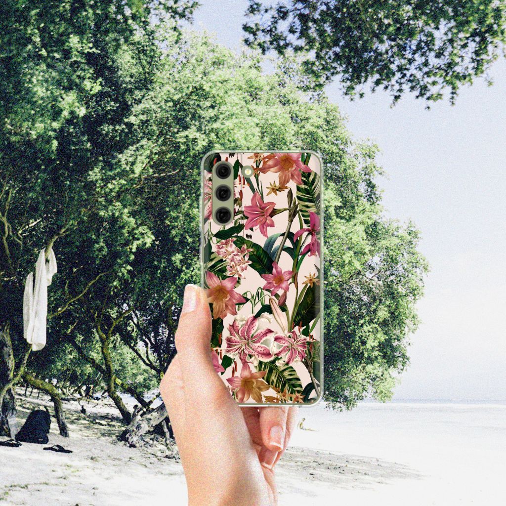 Samsung Galaxy S21FE TPU Case Flowers