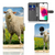 Motorola Moto G7 | G7 Plus Telefoonhoesje met Pasjes Schaap en Lammetje