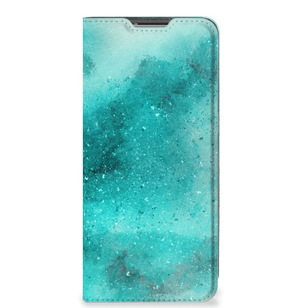 Bookcase OPPO Find X5 Lite | Reno7 5G Painting Blue - B2C Telecom