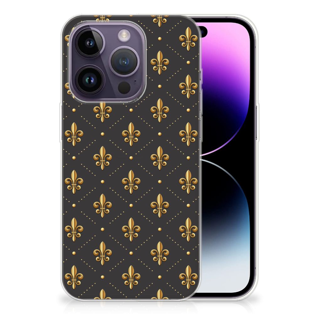 Apple iPhone 14 Pro TPU bumper Franse Lelie