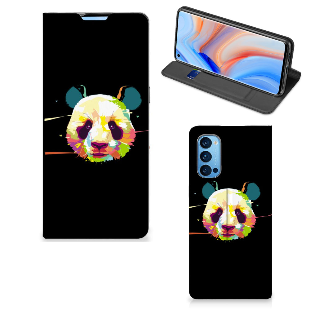 OPPO Reno4 Pro 5G Magnet Case Panda Color