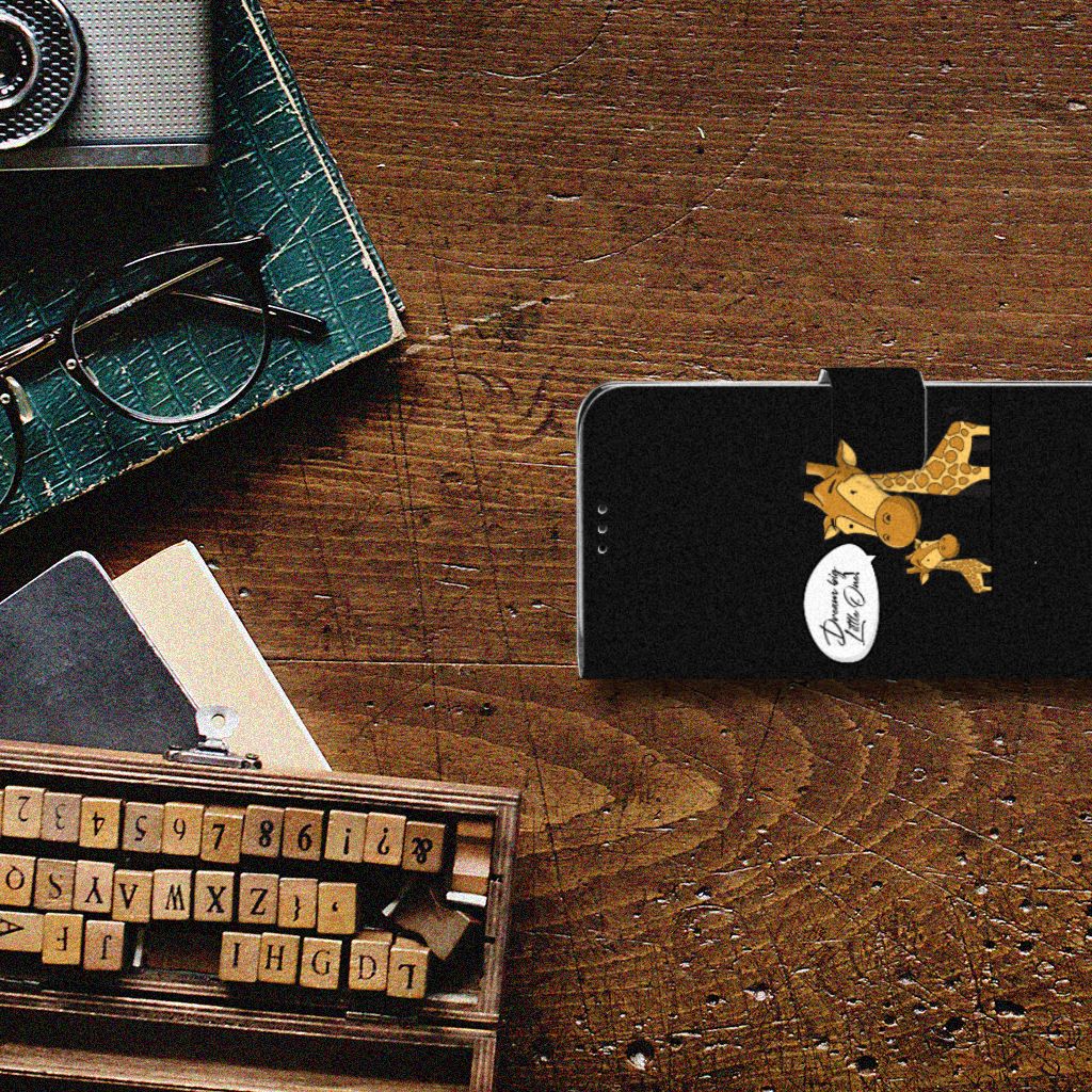 Motorola Moto G7 Power Leuk Hoesje Giraffe