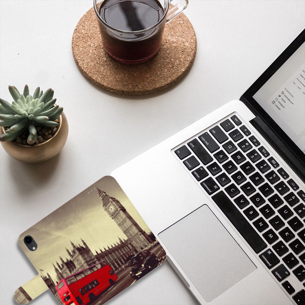Apple iPhone Xr Flip Cover Londen