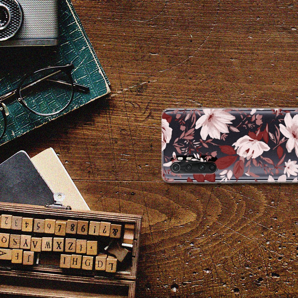 Hoesje maken Xiaomi Mi Note 10 Lite Watercolor Flowers B2C Telecom