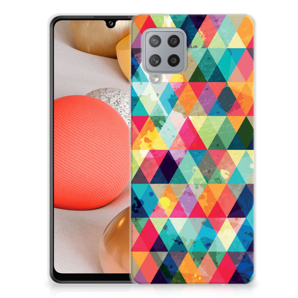 Samsung Galaxy A42 TPU bumper Geruit