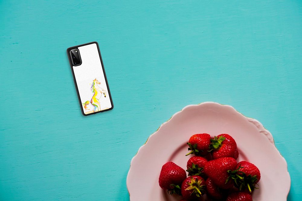 Samsung Galaxy S20 Bumper Hoesje Horse Color B2C Telecom