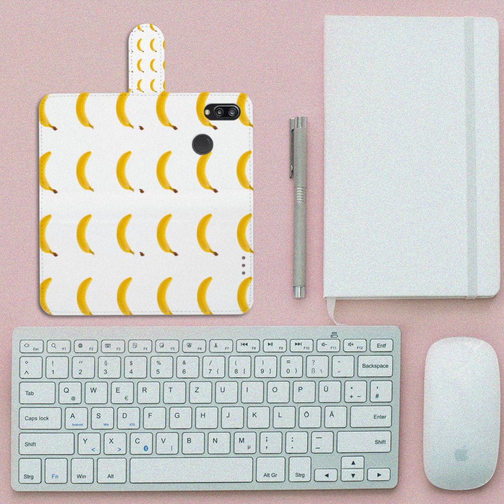 Huawei P20 Lite Book Cover Banana
