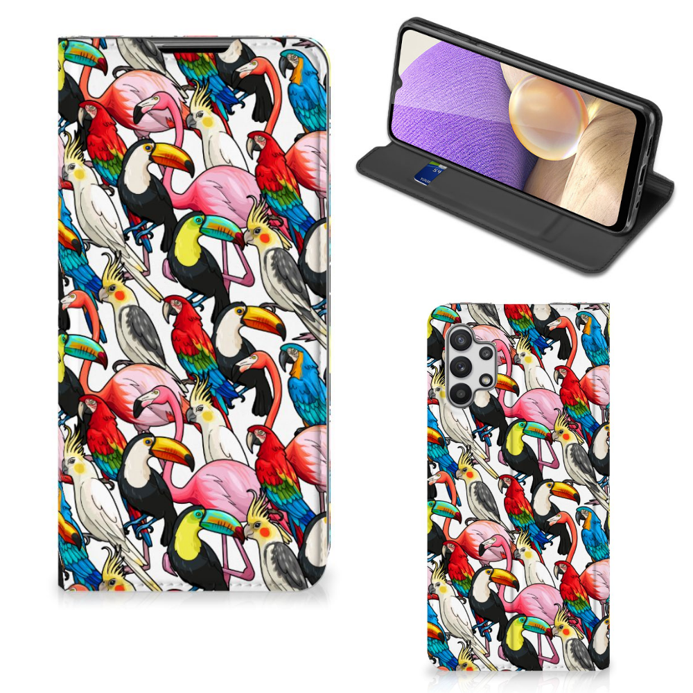 Samsung Galaxy A32 5G Hoesje maken Birds - B2C Telecom