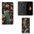 Apple iPhone 7 Plus | 8 Plus Hoesje maken Pauw met Bloemen