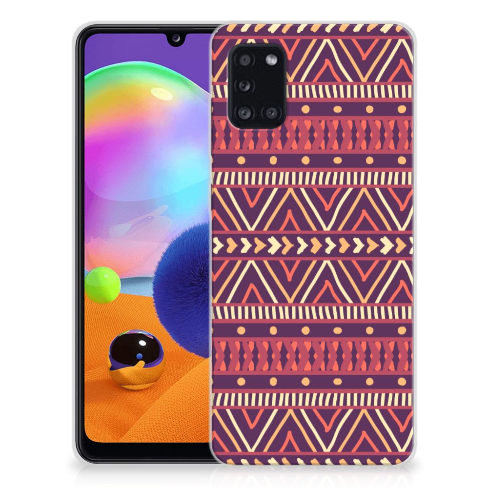 Samsung Galaxy A31 TPU bumper Aztec Paars B2C Telecom