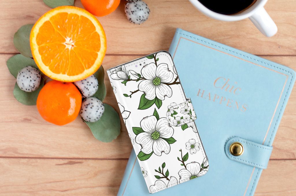 Samsung Galaxy A32 4G Hoesje Dogwood Flowers