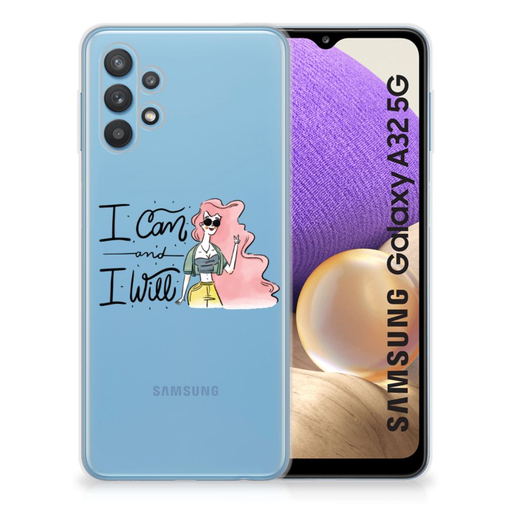 Samsung Galaxy A32 5G Telefoonhoesje met Naam i Can B2C Telecom
