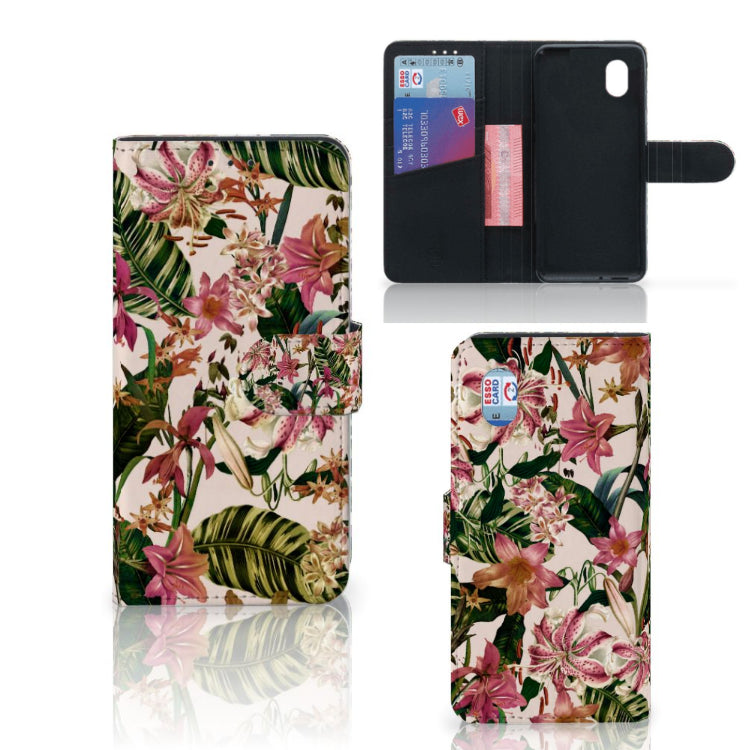 Bloemen Hoesje Alcatel 1B (2020) | Book Case