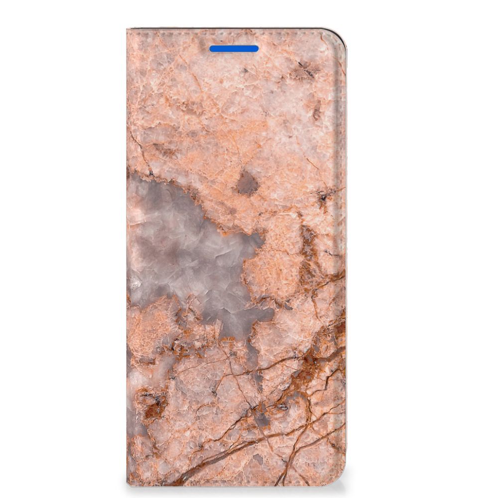 OPPO Reno6 5G Standcase Marmer Oranje - B2C Telecom