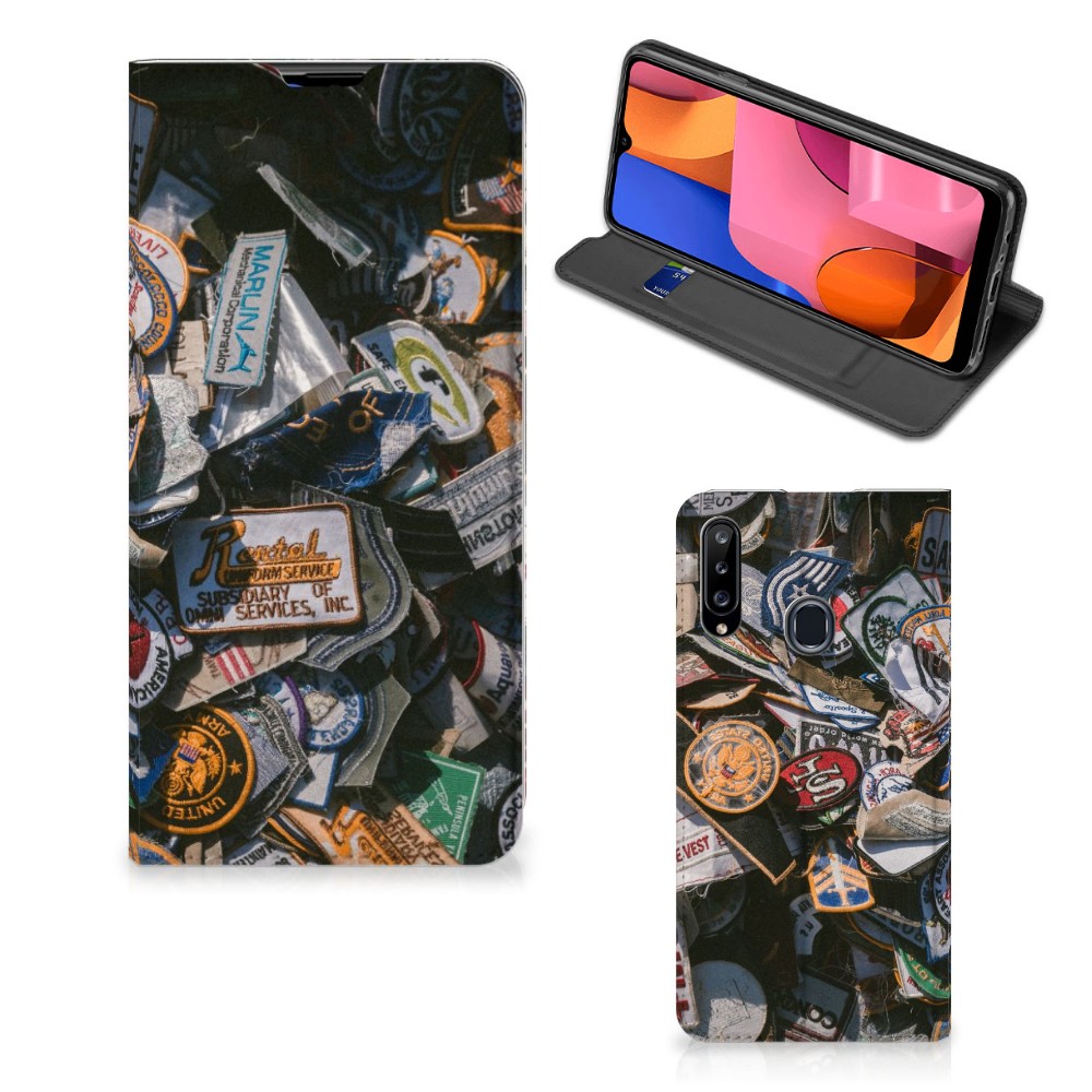 Samsung Galaxy A20s Stand Case Badges - B2C Telecom