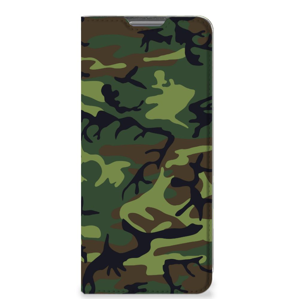 Xiaomi 12 Pro Hoesje met Magneet Army Dark - B2C Telecom