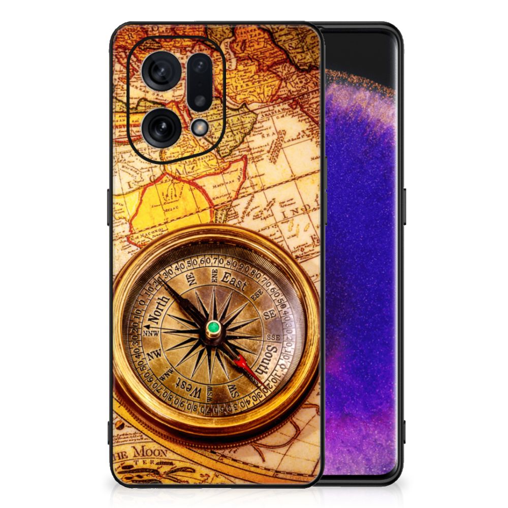 OPPO Find X5 TPU Backcover Kompas