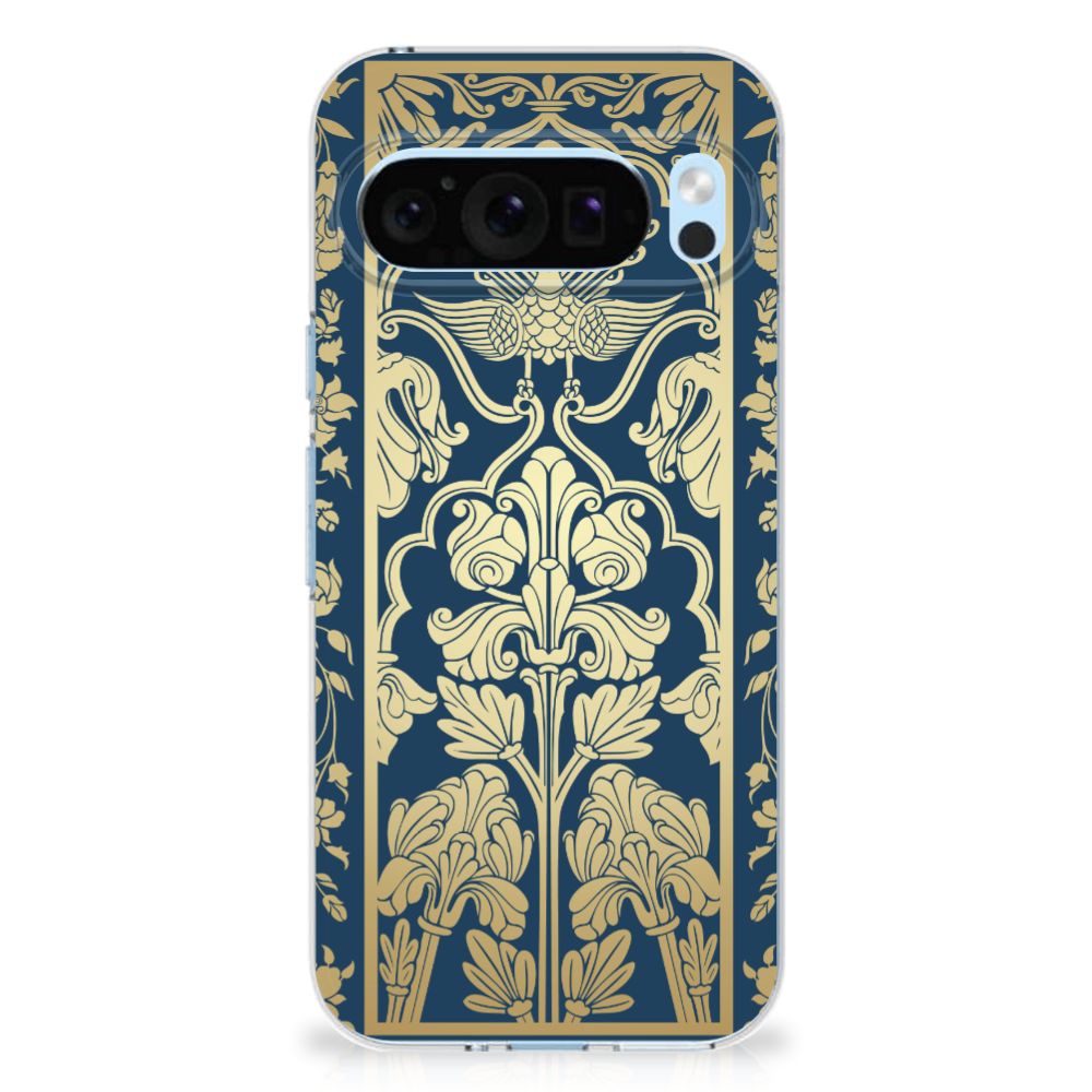 Google Pixel 9 | 9 Pro TPU Case Beige Flowers