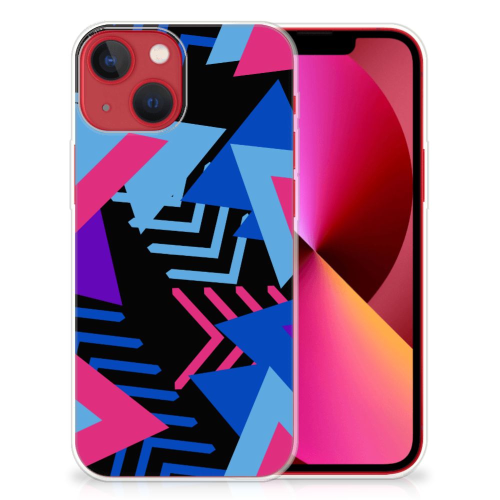 Apple iPhone 13 TPU Hoesje Funky Triangle B2C Telecom
