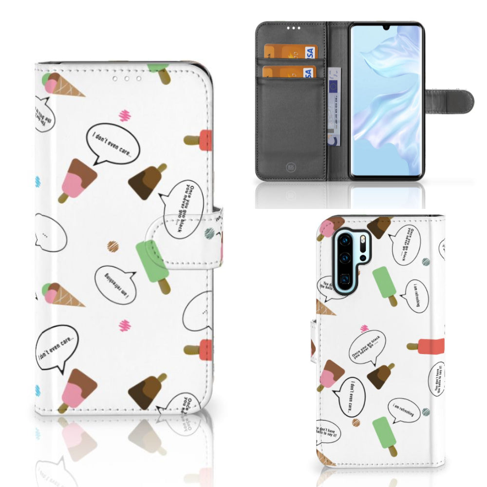 Huawei P30 Pro Book Cover IJsjes