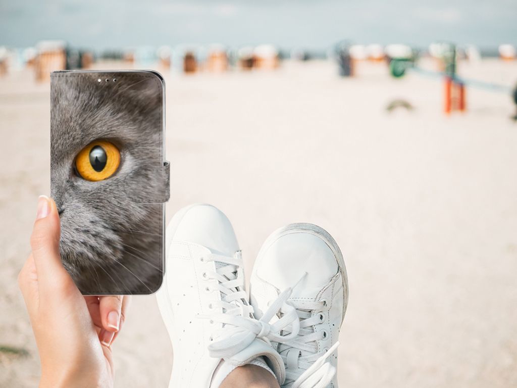 Telefoonhoesje met Pasjes Motorola Moto G7 | G7 Plus Britse Korthaar