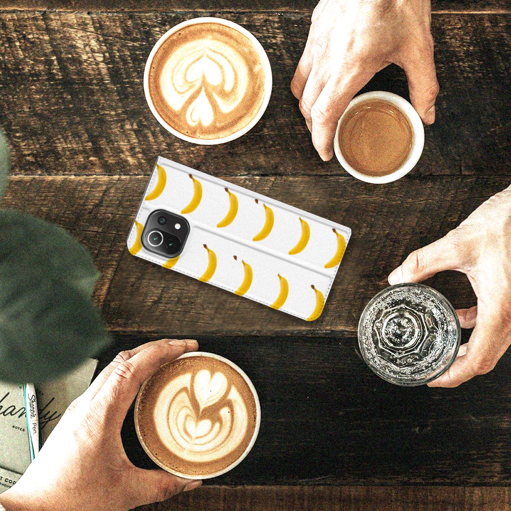 Xiaomi 11 Lite NE 5G | Mi 11 Lite Flip Style Cover Banana - B2C Telecom
