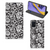 Samsung Galaxy A51 Smart Cover Black Flowers - B2C Telecom