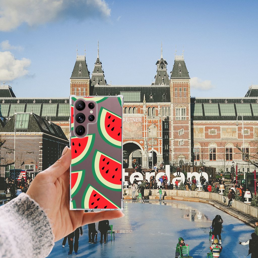 Samsung Galaxy S23 Ultra Beschermhoes Watermelons B2C Telecom