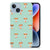 Apple iPhone 14 TPU Hoesje Pups met schattige hondenprint đļ op een flexibiliteit rubberen hoesje.