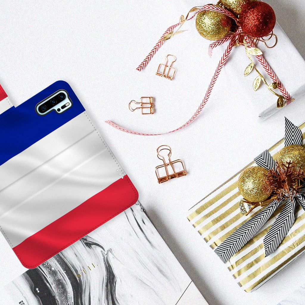 Huawei P30 Pro Bookstyle Case Frankrijk
