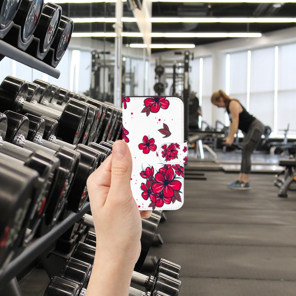 Samsung Galaxy Xcover 3 | Xcover 3 VE Hoesje Blossom Red