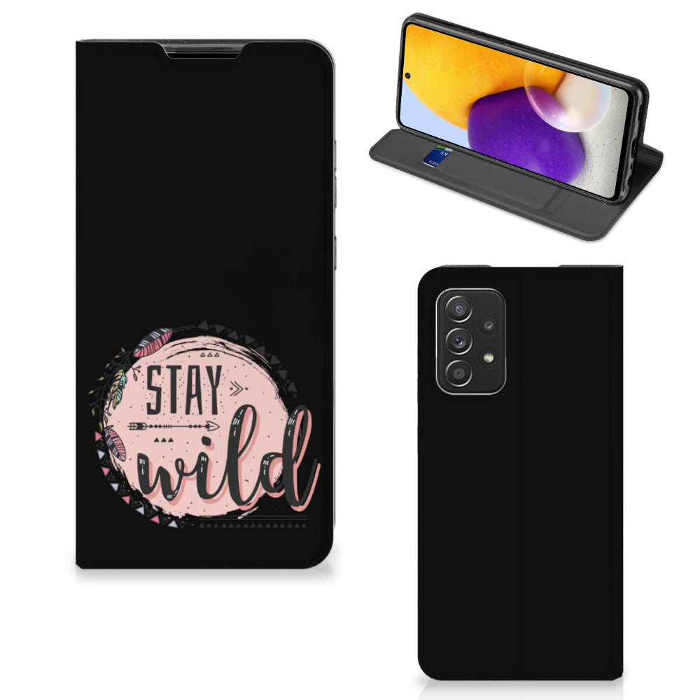 Samsung Galaxy A72 (5G/4G) Magnet Case Boho Stay Wild
