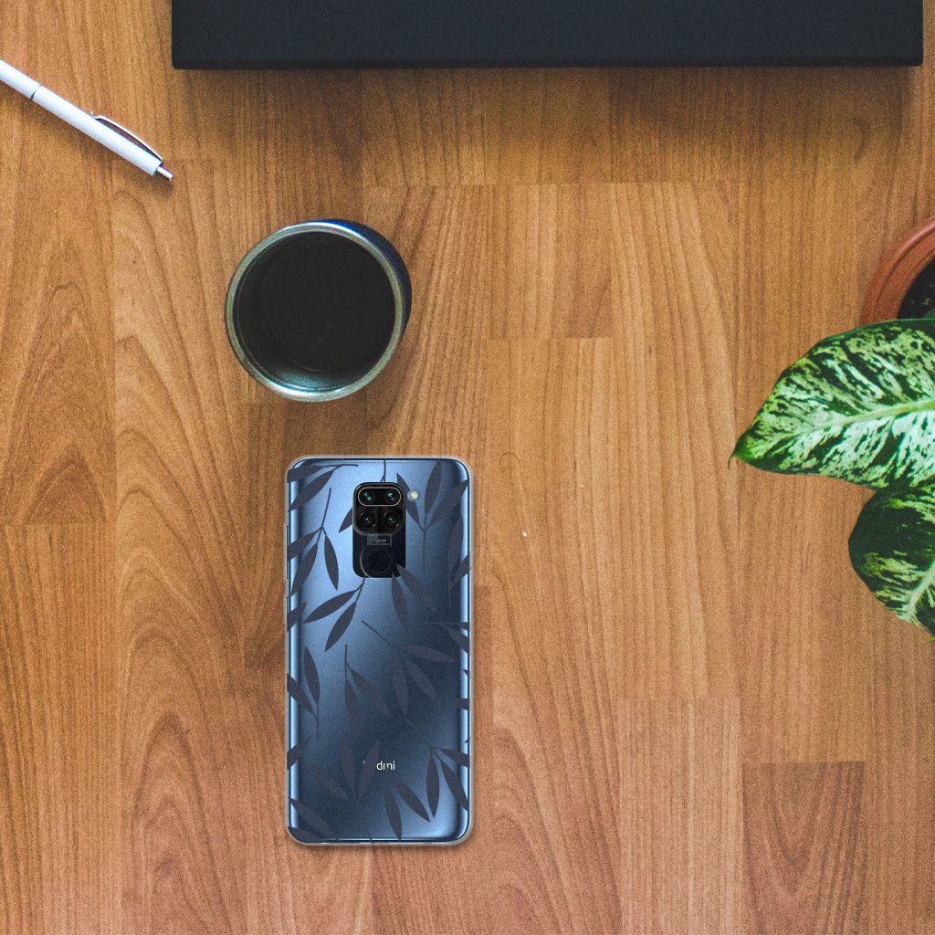Xiaomi Redmi Note9 TPU Case Leaves Blue B2C Telecom