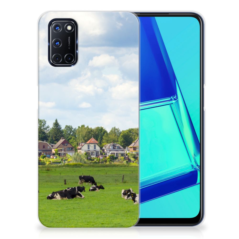 OPPO A52 | A72 TPU Hoesje Koeien B2C Telecom