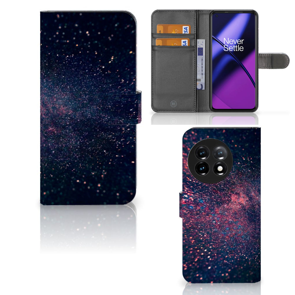 OnePlus 11 Book Case Stars