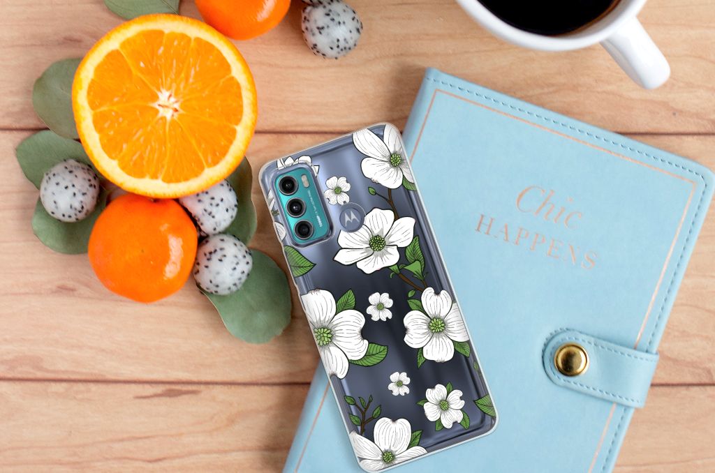 Motorola Moto G60 TPU Case Dogwood Flowers B2C Telecom