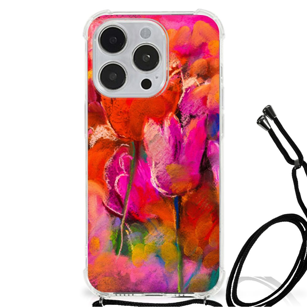 Back Cover iPhone 14 Pro Max Tulips