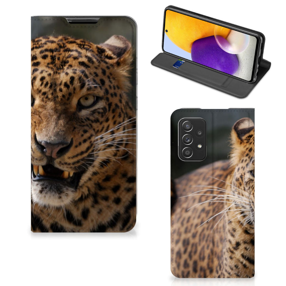 Samsung Galaxy A72 (5G/4G) Hoesje maken Luipaard