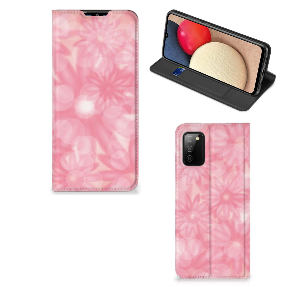 Samsung Galaxy M02s | A02s Smart Cover Spring Flowers - B2C Telecom