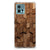 Stevig Telefoonhoesje voor otorola Moto G72 Wooden Cubes B2C Telecom